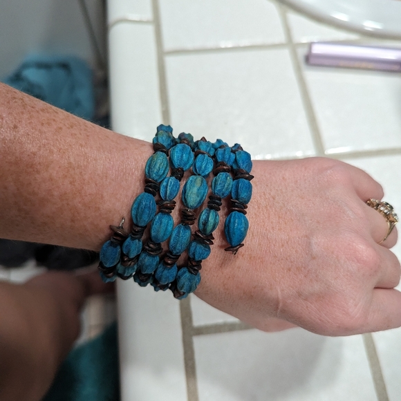 Jewelry - 💖HP💖 Handmade Coil Bracelet From Uganda
